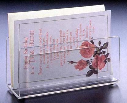 Letter Holder Acrylic Organizer With Beautiful Shape