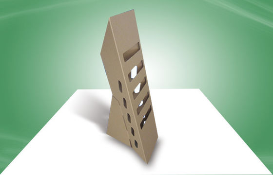 POP Unique Design Strong Paper Cardboard Free Standing Retail Display Units