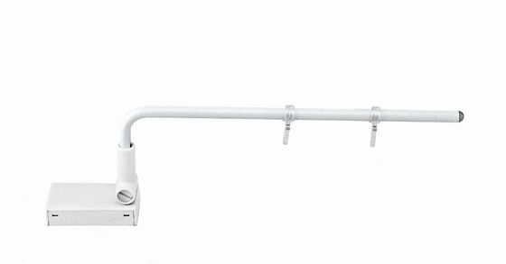 POP Magnetic Base Sign Holder , Metal Sign Holder Stands For Shelf 300mm long