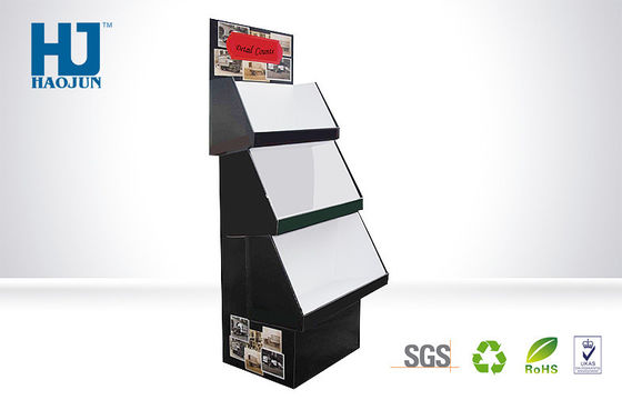 Cardboard Floor Standing Magazine Rack