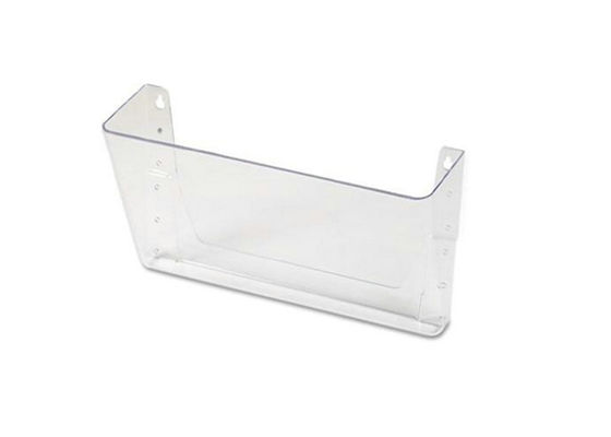 Office Desk Organizer Transparent Acrylic Display Stands With 3 Pocket