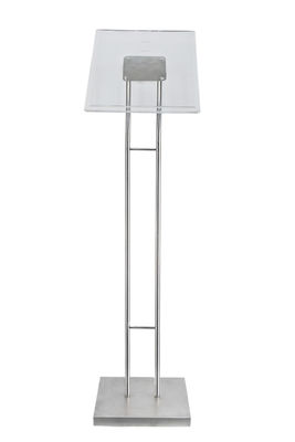 Floor Standing POP Poster Display Stand , 1100 - 1600mm Adjustable Height