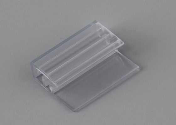 Customized Sign Holder Ragid and Flexible PVC , Hinges with Adhesive Bottom
