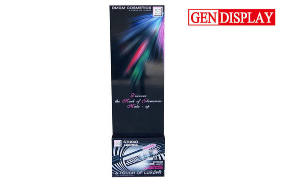Custom Cardboard Cosmetic Display Stands For Mascara Promotion