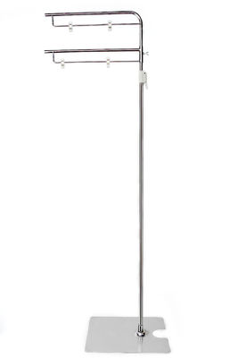 Clear POP Poster Sign Stand For Supermarket 1100 - 2100mm , Stainless Steel