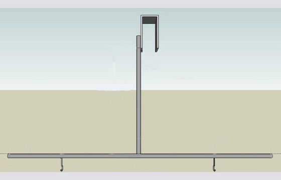 Metal POP Tabletop Sign Holder Stands For Shopping Malls , Advertising