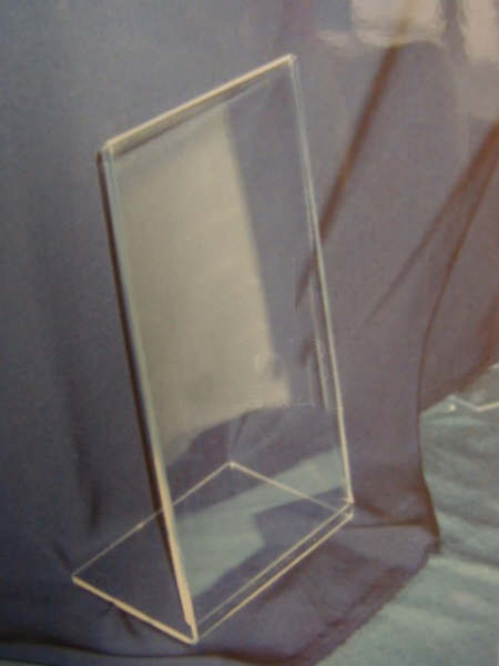A3 / A4 Size 3mm PMMA / Acrylic Menu Display Stand Holder L-shape