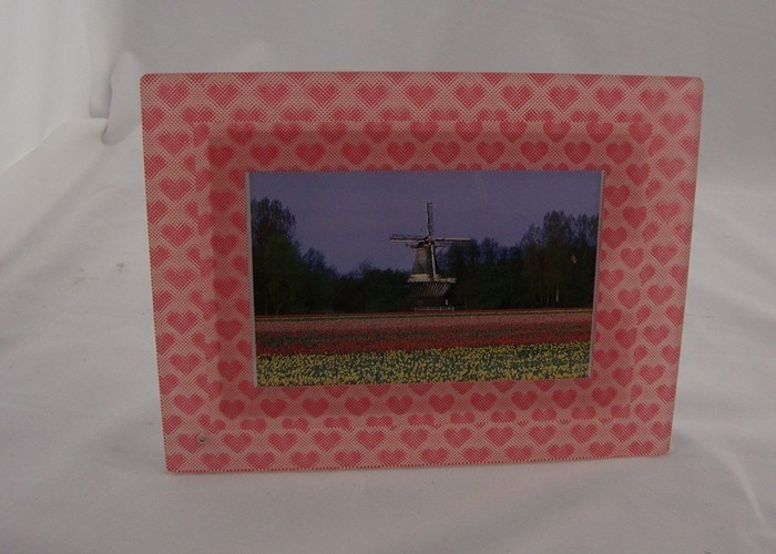Magnet 3d Wall Mounted Acrylic Photo Frames For Office , Waiting Room