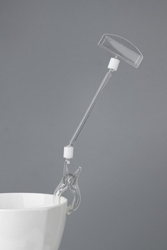 Custom Pop Display Clip Sign Holders For Retail / acrylic sign holders