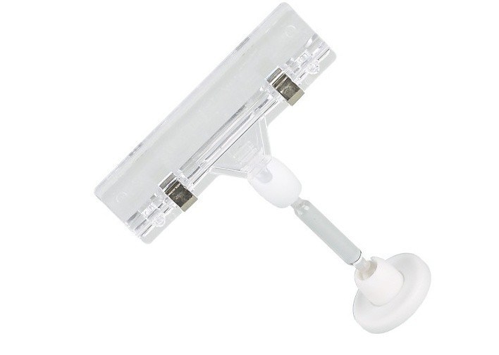 Portable Steel Magnetic Sign Holder / Retail Sign Holders For store
