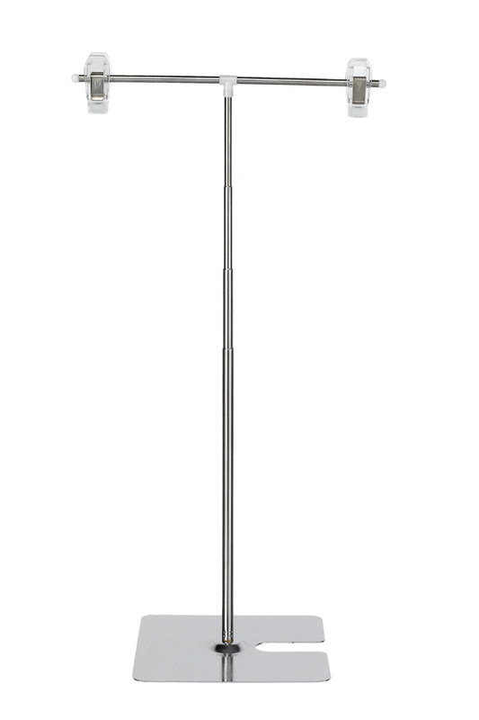 Pop Counter Retail Sign Holders , Poster Holder Clip 220-800mm Height