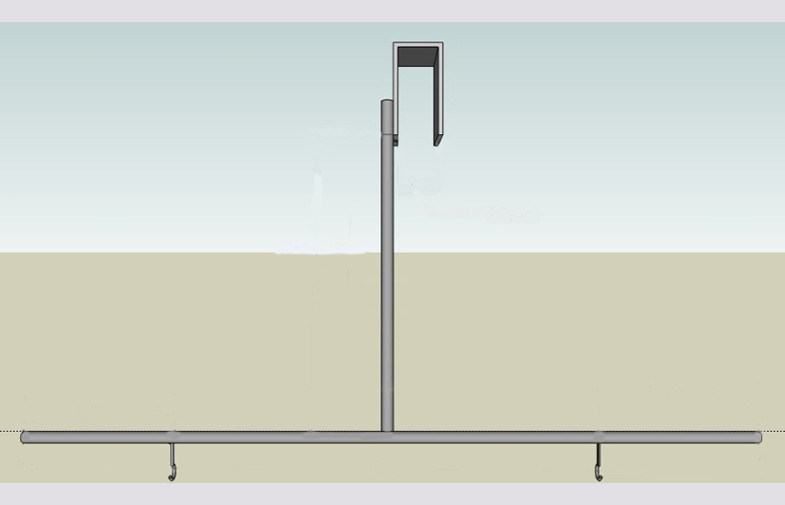Metal POP Tabletop Sign Holder Stands For Shopping Malls , Advertising
